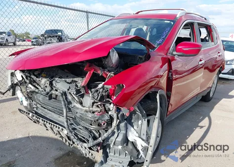 2017 Nissan Rogue Sv из США, поврежденный, VIN JN8AT2MT1HW392138